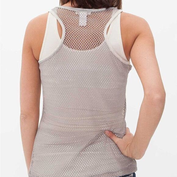 Angels & Diamonds Wing graphic tank metallic thread Rhinestone accents Small - Picture 5 of 8